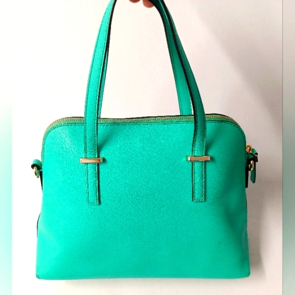 Kate Spade Teal Cedar Street Maise Satchel/Crossbody NWOT w/ Dustbag $298 Retail - Picture 2 of 16